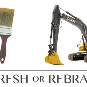 Should I Rebrand VS Brand Refresh Banner