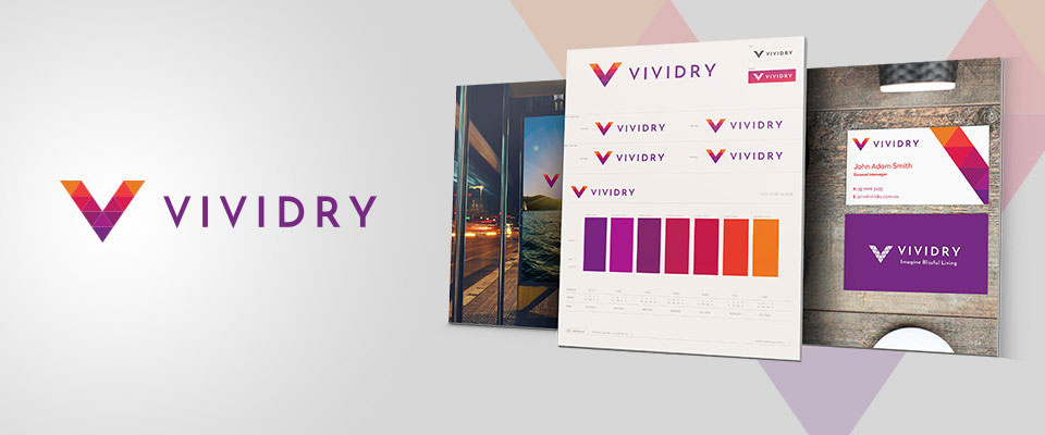 Vividry Brand Design by The Sponge Branding Sydney