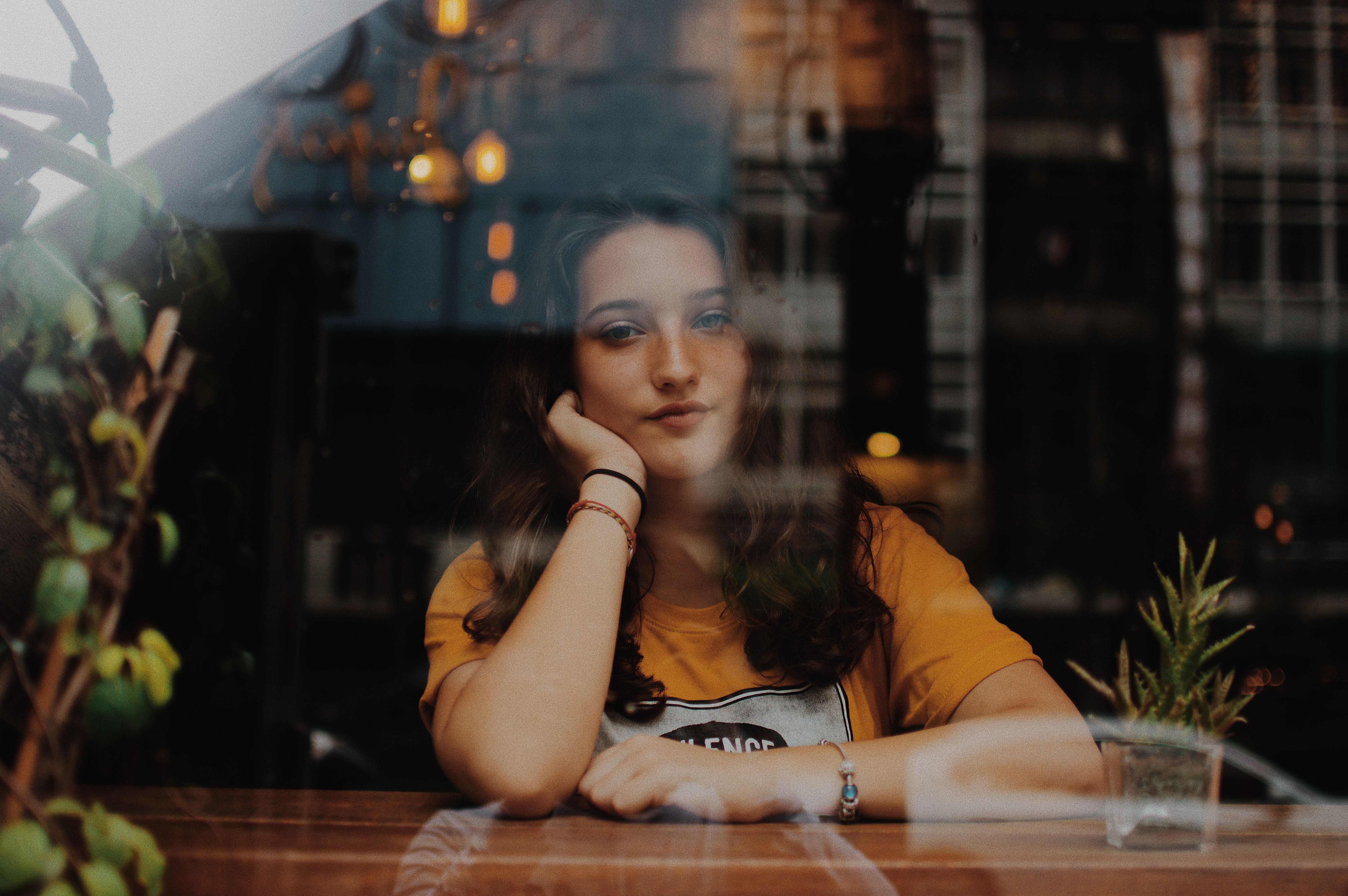 Young employee waiting