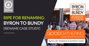 Byron to Bundy Renaming Banner