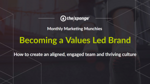 Becoming a Values Led Brand