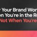 Why Your Brand Works in the Room But Not Without You | Reality Distortion Field